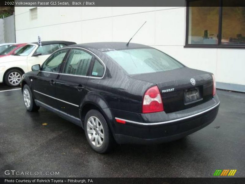 Black / Black 2002 Volkswagen Passat GLS Sedan