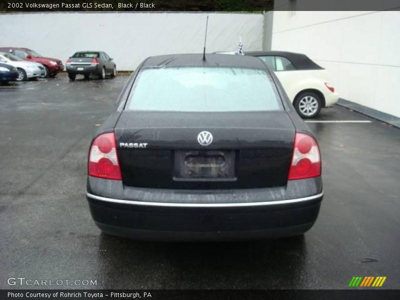 Black / Black 2002 Volkswagen Passat GLS Sedan