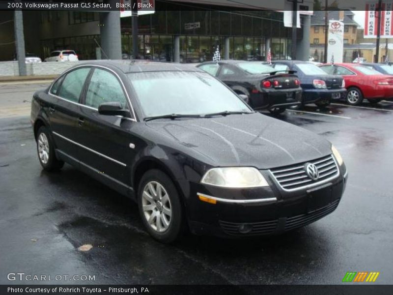 Black / Black 2002 Volkswagen Passat GLS Sedan