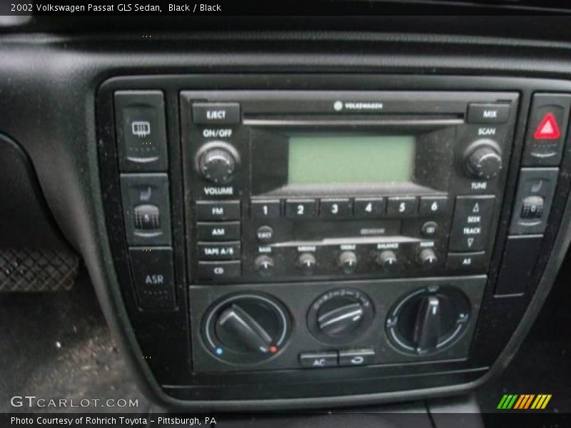 Black / Black 2002 Volkswagen Passat GLS Sedan