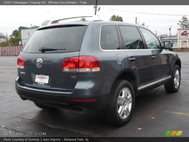 Offroad Grey Metallic / Teak 2005 Volkswagen Touareg V8
