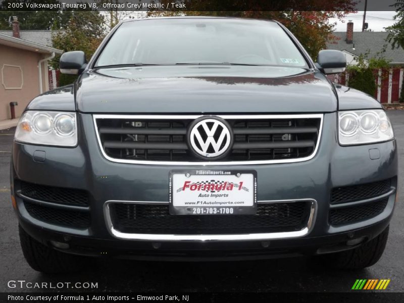 Offroad Grey Metallic / Teak 2005 Volkswagen Touareg V8