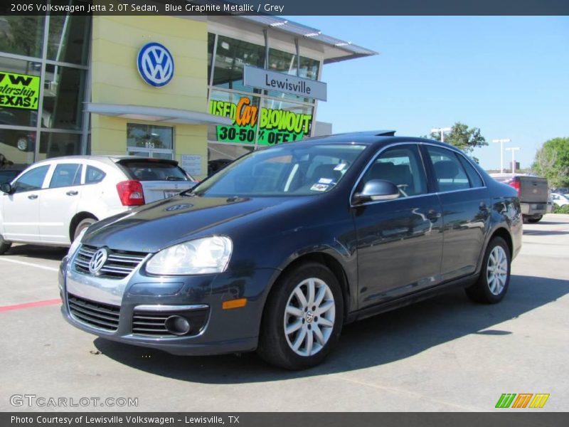 Blue Graphite Metallic / Grey 2006 Volkswagen Jetta 2.0T Sedan