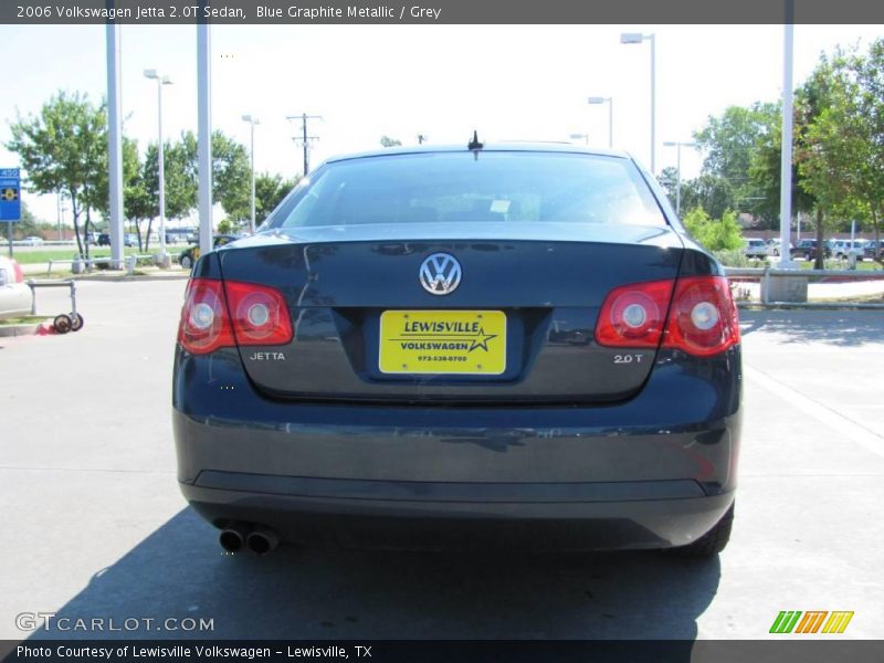 Blue Graphite Metallic / Grey 2006 Volkswagen Jetta 2.0T Sedan