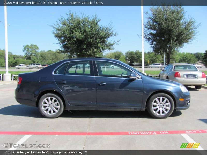Blue Graphite Metallic / Grey 2006 Volkswagen Jetta 2.0T Sedan