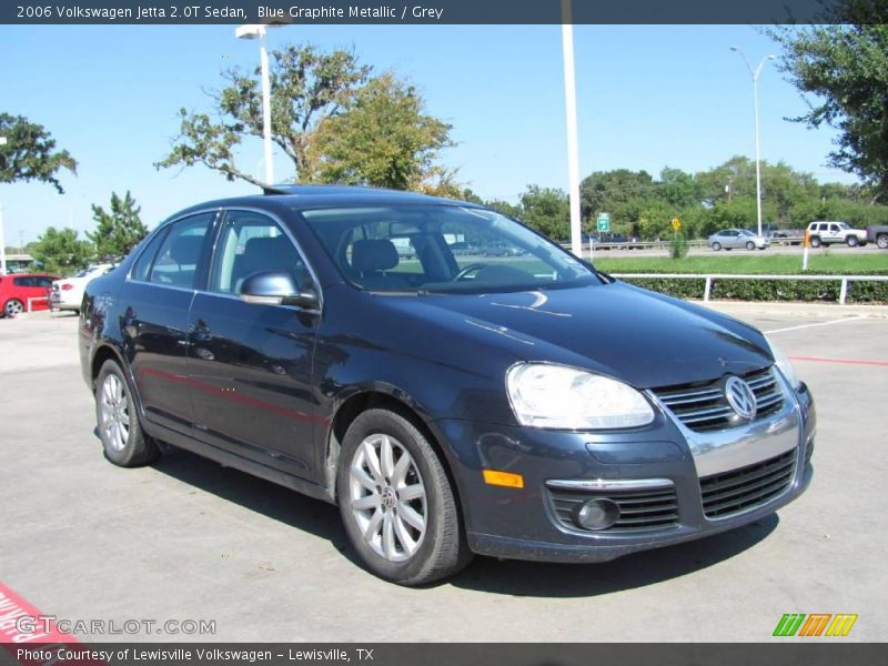 Blue Graphite Metallic / Grey 2006 Volkswagen Jetta 2.0T Sedan
