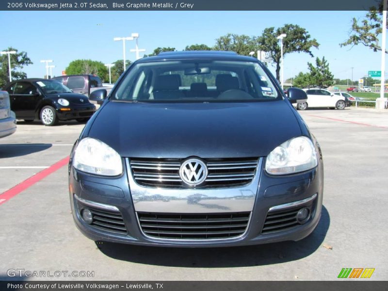 Blue Graphite Metallic / Grey 2006 Volkswagen Jetta 2.0T Sedan