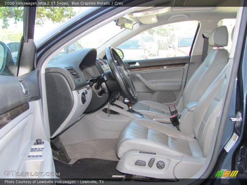 Blue Graphite Metallic / Grey 2006 Volkswagen Jetta 2.0T Sedan