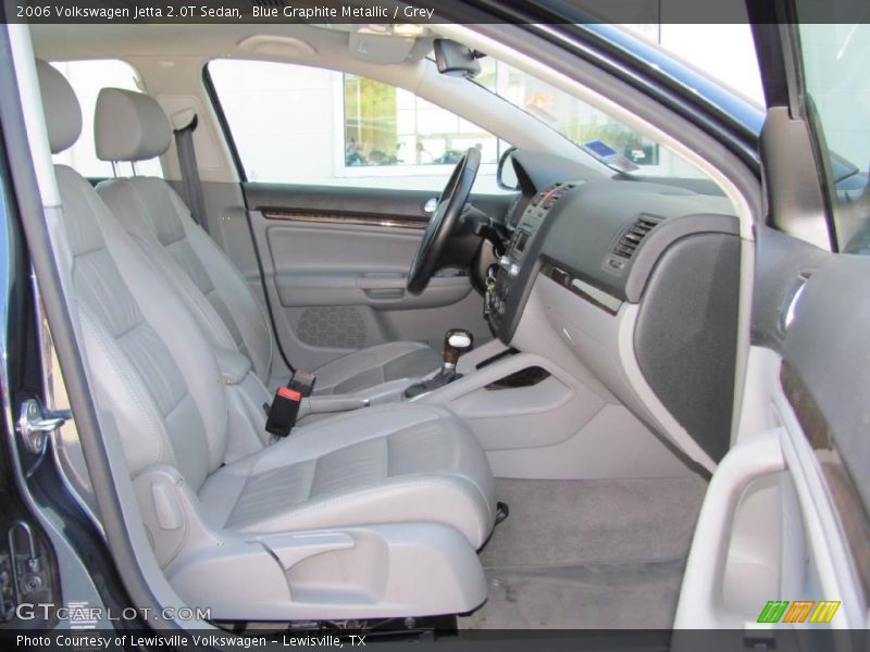 Blue Graphite Metallic / Grey 2006 Volkswagen Jetta 2.0T Sedan