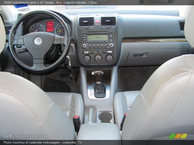 Blue Graphite Metallic / Grey 2006 Volkswagen Jetta 2.0T Sedan