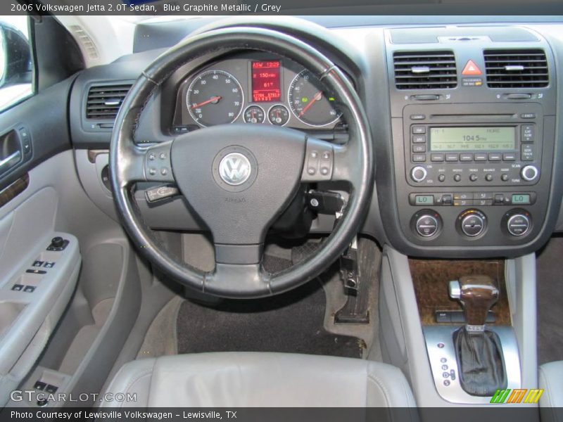 Blue Graphite Metallic / Grey 2006 Volkswagen Jetta 2.0T Sedan