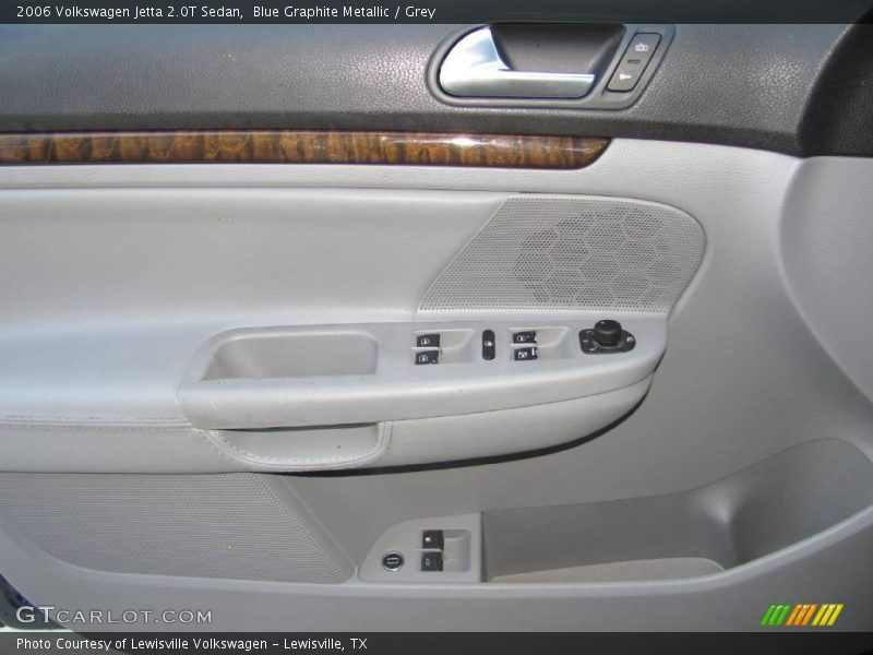 Blue Graphite Metallic / Grey 2006 Volkswagen Jetta 2.0T Sedan