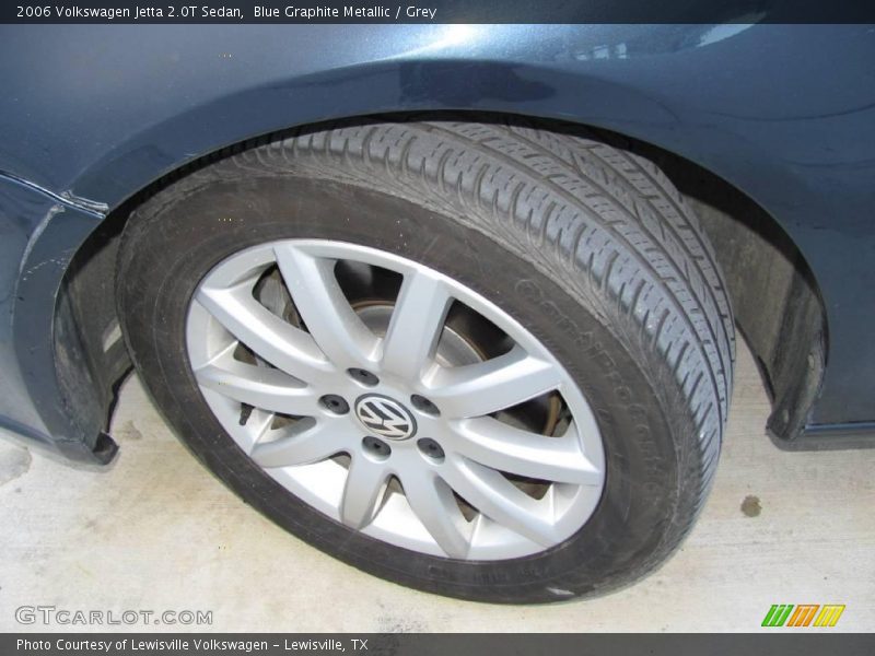 Blue Graphite Metallic / Grey 2006 Volkswagen Jetta 2.0T Sedan