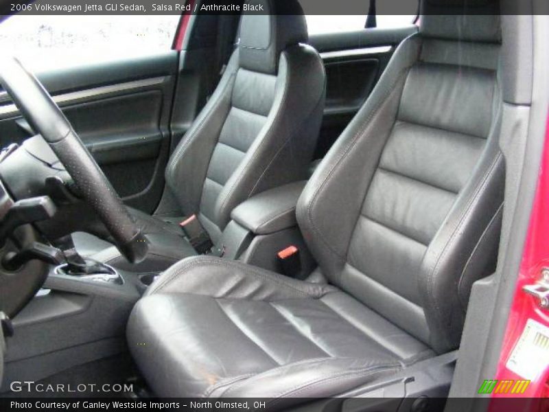 Salsa Red / Anthracite Black 2006 Volkswagen Jetta GLI Sedan