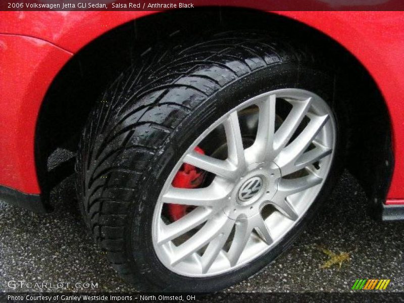 Salsa Red / Anthracite Black 2006 Volkswagen Jetta GLI Sedan