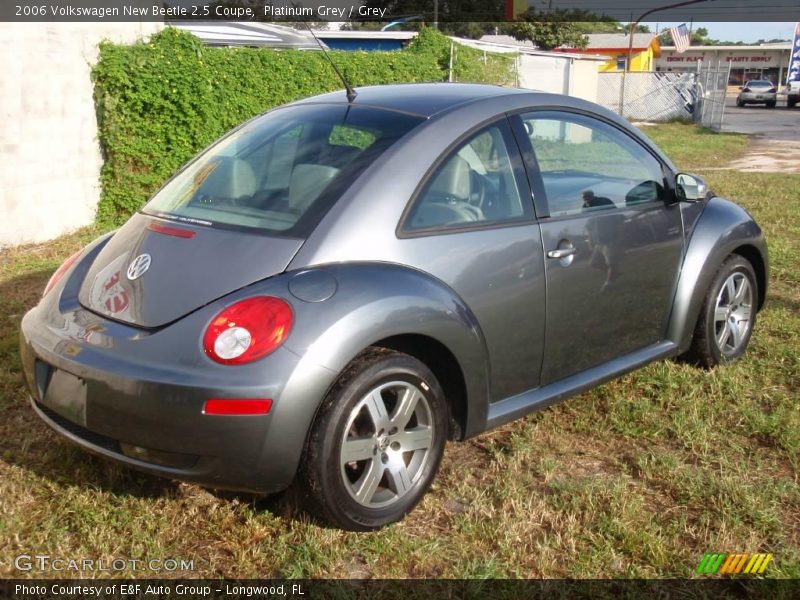 Platinum Grey / Grey 2006 Volkswagen New Beetle 2.5 Coupe