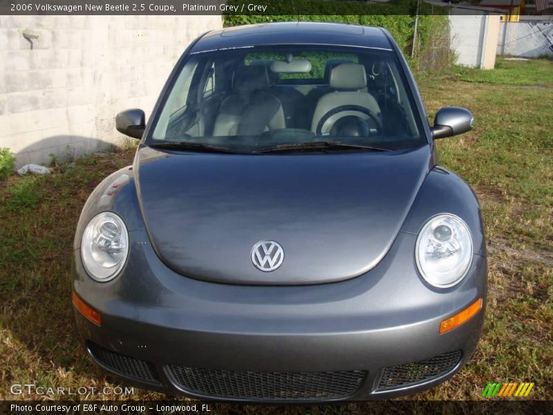 Platinum Grey / Grey 2006 Volkswagen New Beetle 2.5 Coupe