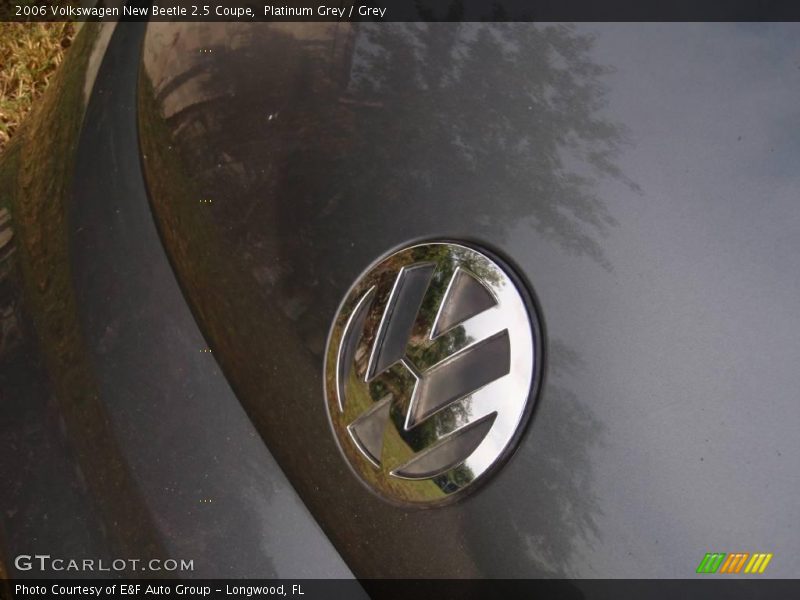 Platinum Grey / Grey 2006 Volkswagen New Beetle 2.5 Coupe