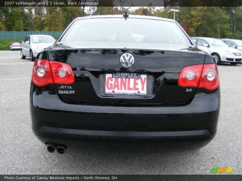 Black / Anthracite 2007 Volkswagen Jetta 2.5 Sedan