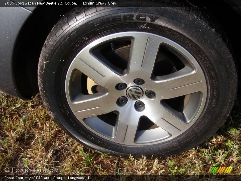 Platinum Grey / Grey 2006 Volkswagen New Beetle 2.5 Coupe
