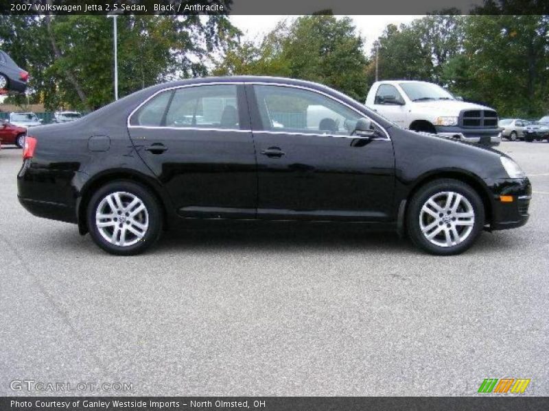 Black / Anthracite 2007 Volkswagen Jetta 2.5 Sedan