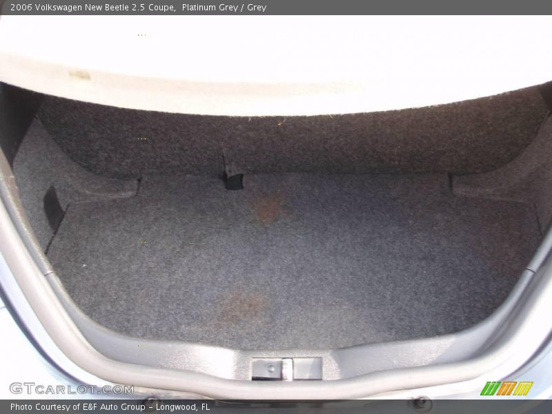 Platinum Grey / Grey 2006 Volkswagen New Beetle 2.5 Coupe