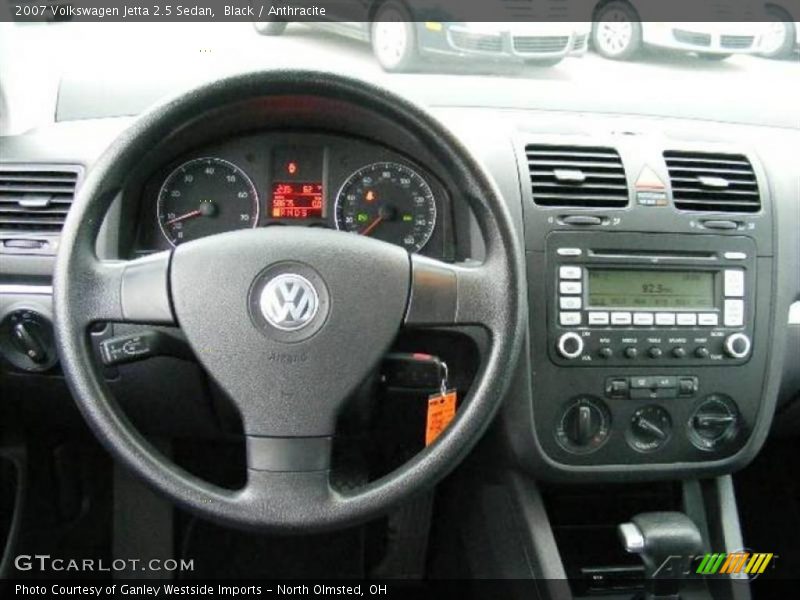 Black / Anthracite 2007 Volkswagen Jetta 2.5 Sedan