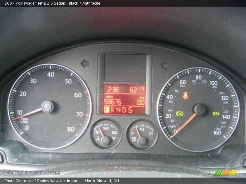 Black / Anthracite 2007 Volkswagen Jetta 2.5 Sedan