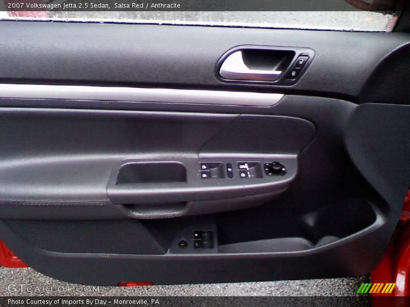 Salsa Red / Anthracite 2007 Volkswagen Jetta 2.5 Sedan