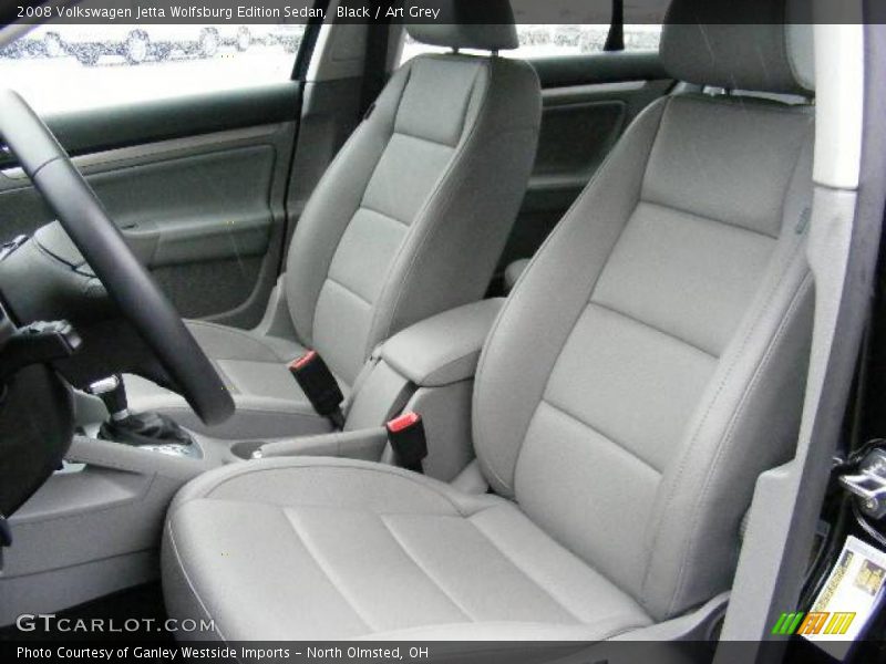 Black / Art Grey 2008 Volkswagen Jetta Wolfsburg Edition Sedan
