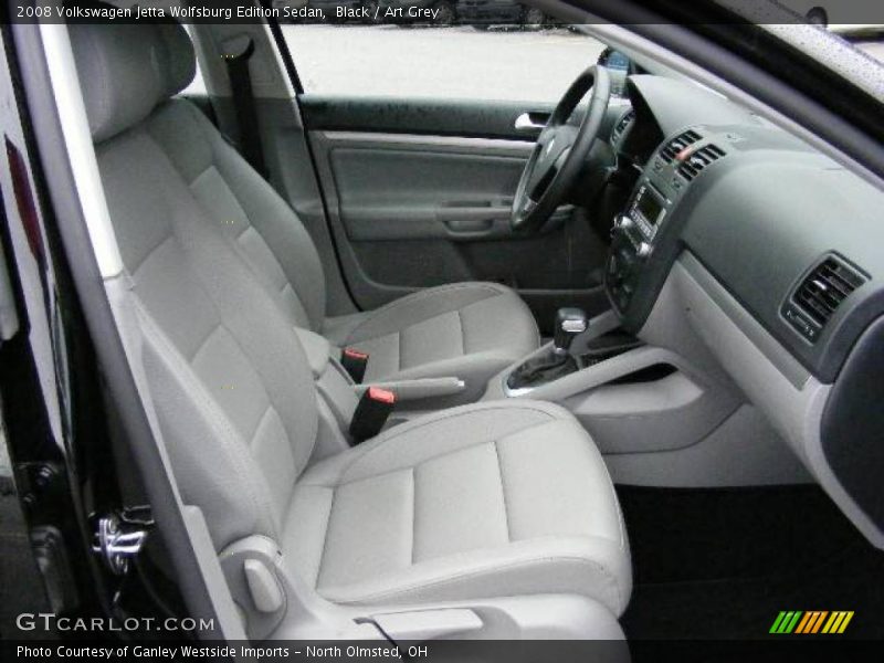 Black / Art Grey 2008 Volkswagen Jetta Wolfsburg Edition Sedan