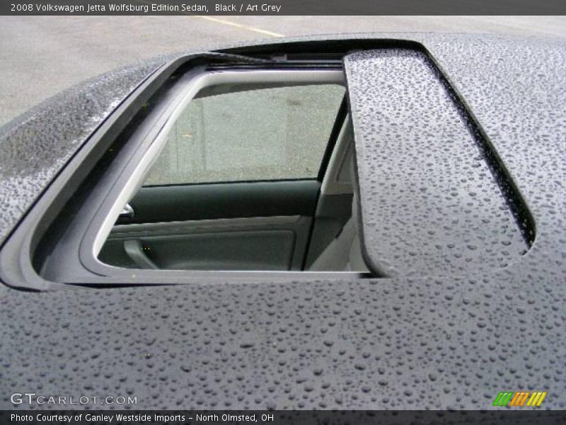 Black / Art Grey 2008 Volkswagen Jetta Wolfsburg Edition Sedan