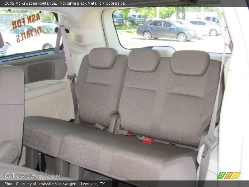 Nocturne Black Metallic / Gobi Beige 2009 Volkswagen Routan SE