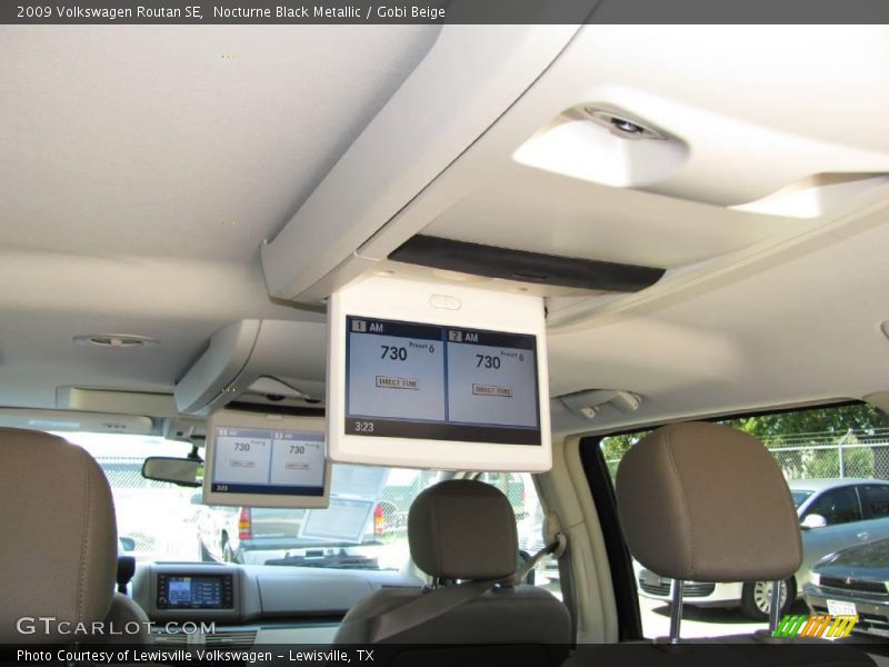Nocturne Black Metallic / Gobi Beige 2009 Volkswagen Routan SE