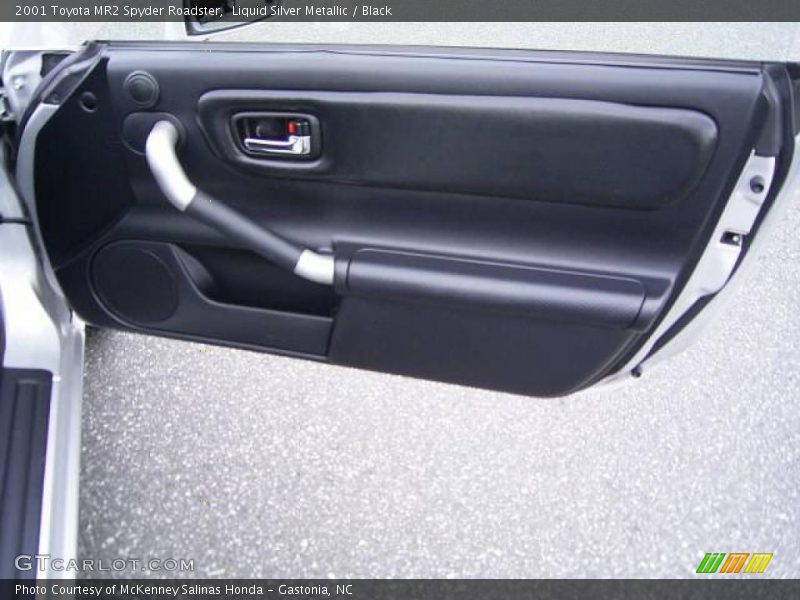 Liquid Silver Metallic / Black 2001 Toyota MR2 Spyder Roadster