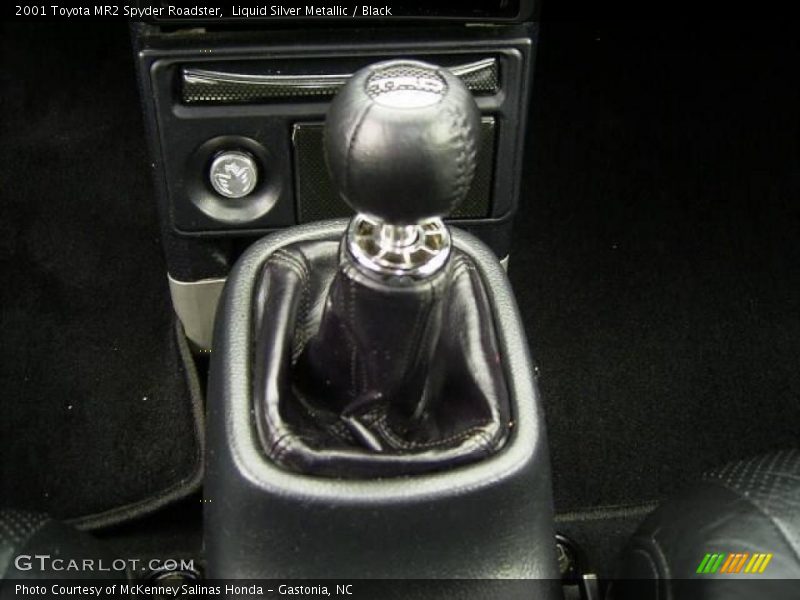 Liquid Silver Metallic / Black 2001 Toyota MR2 Spyder Roadster