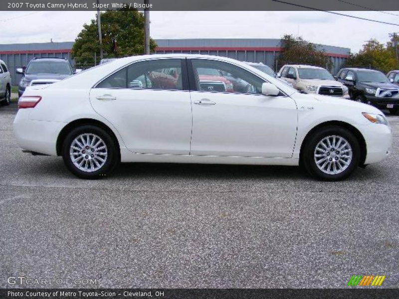 Super White / Bisque 2007 Toyota Camry Hybrid
