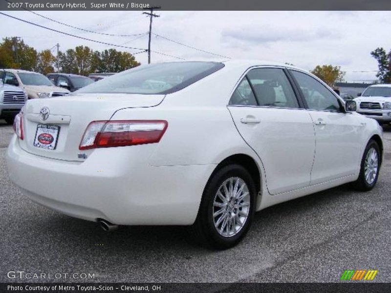 Super White / Bisque 2007 Toyota Camry Hybrid