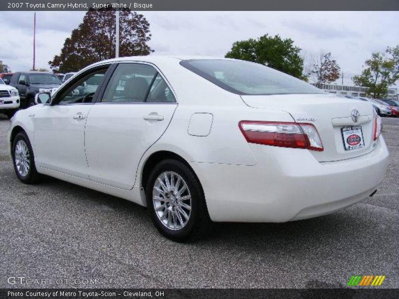 Super White / Bisque 2007 Toyota Camry Hybrid