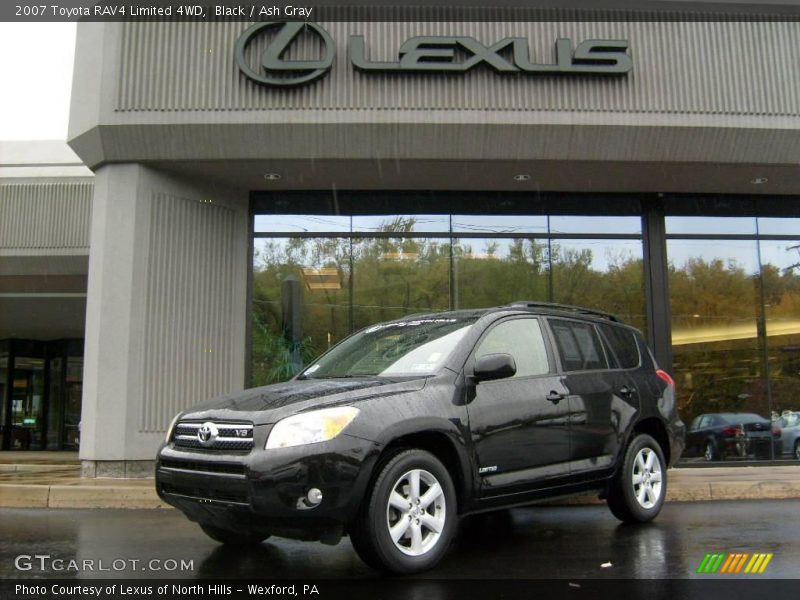 Black / Ash Gray 2007 Toyota RAV4 Limited 4WD