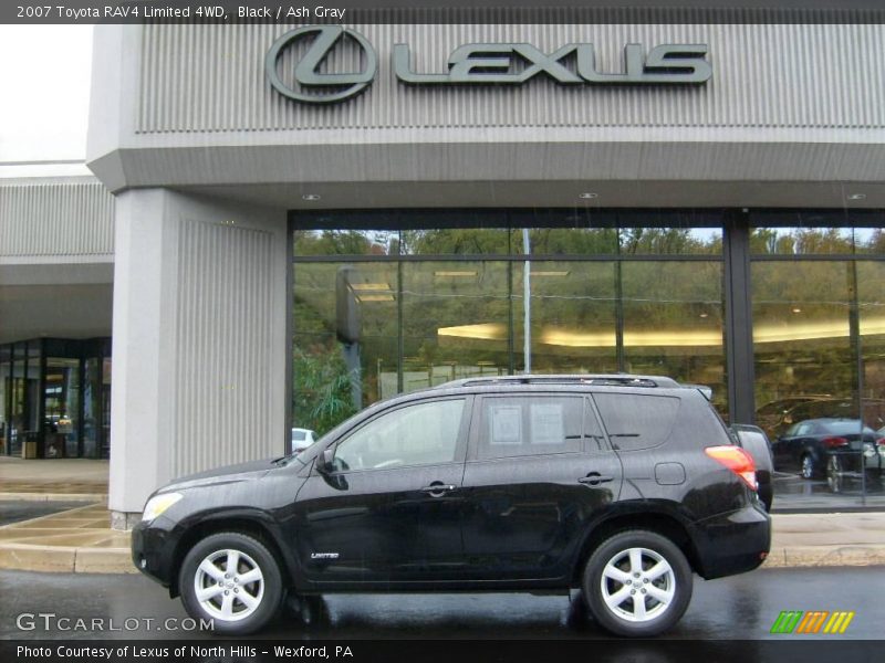 Black / Ash Gray 2007 Toyota RAV4 Limited 4WD