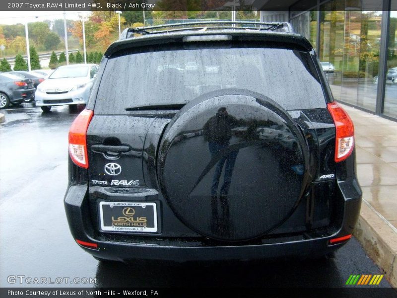 Black / Ash Gray 2007 Toyota RAV4 Limited 4WD