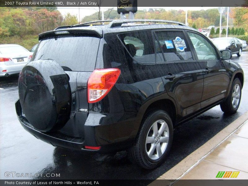 Black / Ash Gray 2007 Toyota RAV4 Limited 4WD