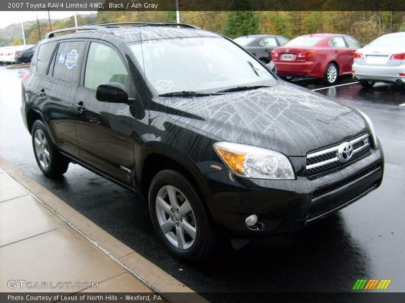 Black / Ash Gray 2007 Toyota RAV4 Limited 4WD
