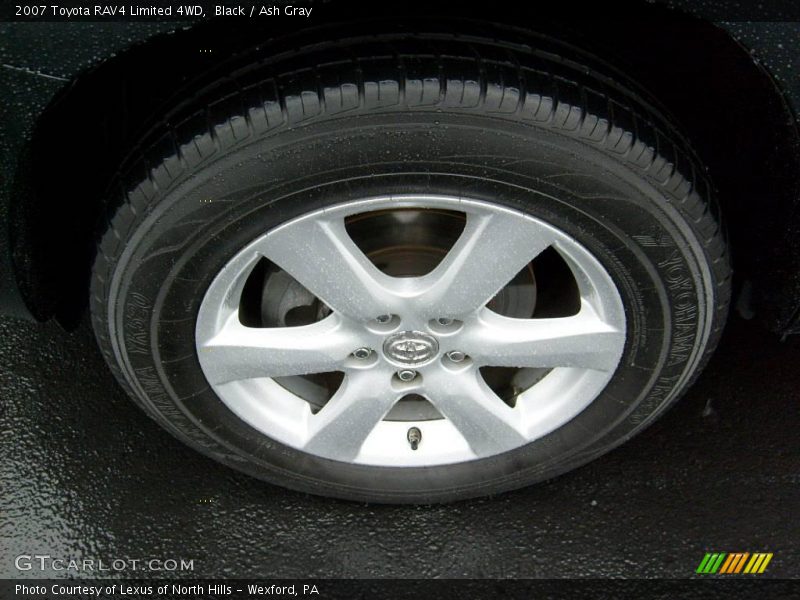 Black / Ash Gray 2007 Toyota RAV4 Limited 4WD