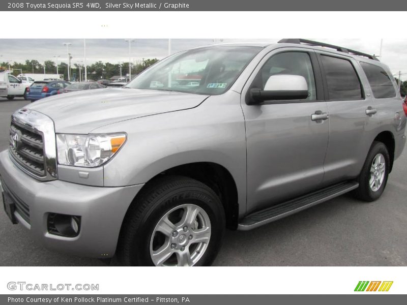 Silver Sky Metallic / Graphite 2008 Toyota Sequoia SR5 4WD