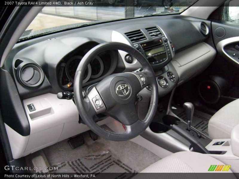 Black / Ash Gray 2007 Toyota RAV4 Limited 4WD