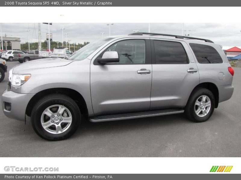 Silver Sky Metallic / Graphite 2008 Toyota Sequoia SR5 4WD