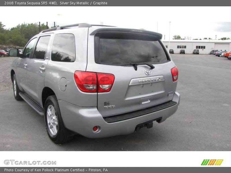 Silver Sky Metallic / Graphite 2008 Toyota Sequoia SR5 4WD