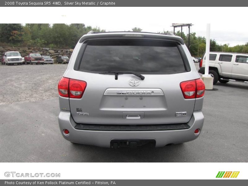 Silver Sky Metallic / Graphite 2008 Toyota Sequoia SR5 4WD